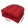 thumbnail image 3 of LSLJS Cushion Garden Chair Patio Sofa Cushion Rattan Chair Cushion Tatami Cushion, 3 of 8
