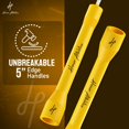 thumbnail image 5 of Honor Athletics 2.0 Beaded Jump Rope - Adjustable with Unbreakable Handles & Shatterproof Beads for Enhanced Fitness Training (Orange Rocket), 5 of 5