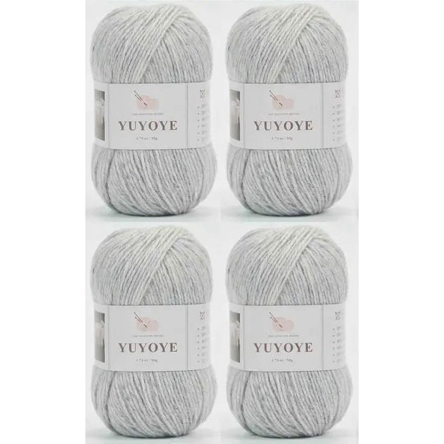 Generic 4-Ply 100% Merino Wool Yarn, 50g