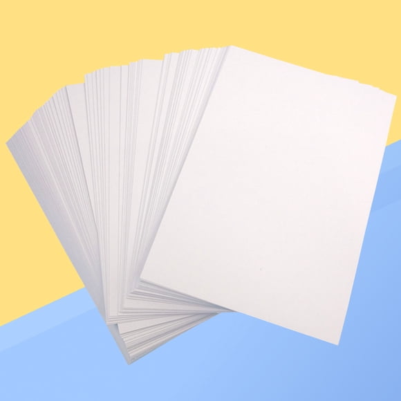Minkissy 50Pcs White A4 Photo Paper for Printer Glossy Coated Double Side Picture Printing