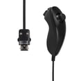 thumbnail image 1 of Wii Nunchuck Controllers, Nunchuk Controller Remote Video Game Gamepad Joystick for Wii Wii U Console（Black）, 1 of 9