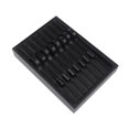 thumbnail image 4 of HILABEE Scissor Holder PU Leather Hair Clips Container Dressing Table Hair Salon Scissor black, 4 of 9