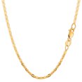 thumbnail image 1 of 10k Yellow Gold Mariner Link Chain Bracelet, 2.3mm, 7", 1 of 1
