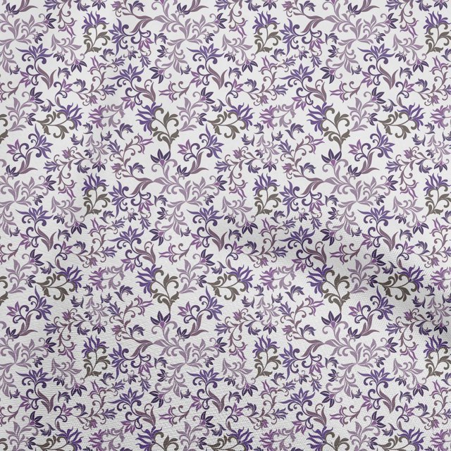 oneOone Velvet White Fabric Asian Suzani Sewing Craft Projects Fabric Prints By Yard 58 Inch Wide