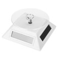 thumbnail image 2 of Qkiss Jewelry Showcase With Rotating Stand Solar Jewelry Turntable Rotating Display, 2 of 8