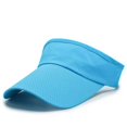 thumbnail image 1 of LinYooLi Summer Breathable Air Sun Hats Men Women Adjustable Visor UV Protection Top Empty Solid Sports Tennis Golf Running Sunscreen Cap, 1 of 6