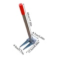 thumbnail image 3 of Multifunctional Garden Hoe, Weeding Tool, Digging Spade, Planting Shovel, Soil Loosening Tool, Vegetable Gardening Tool, Flower Bed Tool, Agricultural Steel Rake, Durable Gardening Tool, 3 of 5