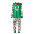 thumbnail image 3 of Family Matching Christmas Pajama Sets Snowman Top Pants 2PCS Christmas PJs Bodysuits, 3 of 7