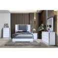 thumbnail image 3 of Global Furniture USA Ylime Smooth White Engineered Wood Queen Bed With LED, 3 of 4