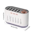 thumbnail image 3 of Dvkptbk USB Humidifier with and Humidity Display Quiet Cool Mist Humidifier for Bedroom and Office Plants Easy to Clean, 3 of 6