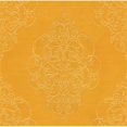 thumbnail image 1 of Crypton Ornamental 51 Woven Jacquard Contract Rated Fabric, Yellow, 1 of 1