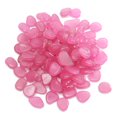 thumbnail image 1 of 100pcs Fish Tank Fluorescent Pebble Garden Parterre Decor Glow Stone Green, 1 of 9