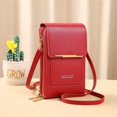 thumbnail image 3 of Leather Bag,Touch Screen Phone Bag, Storage Small Bag, Touch Screen Cell Phone Bag, Organizer Pouch, 3 of 3