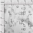 thumbnail image 2 of oneOone Cotton Poplin White Fabric Geometric Sewing Material Print Fabric By The Yard 42 Inch Wide, 2 of 5