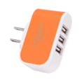 thumbnail image 3 of Universal Candy Color 3 USB ; Wall Multi-Port Wall Charger US Plug Wall Adapter Cube Block AC 110-220V 5V, 3 of 3