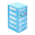 thumbnail image 2 of AHMT Storage Bins,Storage Containers, Storage Organizer Bins, Plastic Storage Bin Tote Organizing Container Drawer,for Shelves Drawers Desktop Closet Playroom Classroom Office(D), 2 of 7