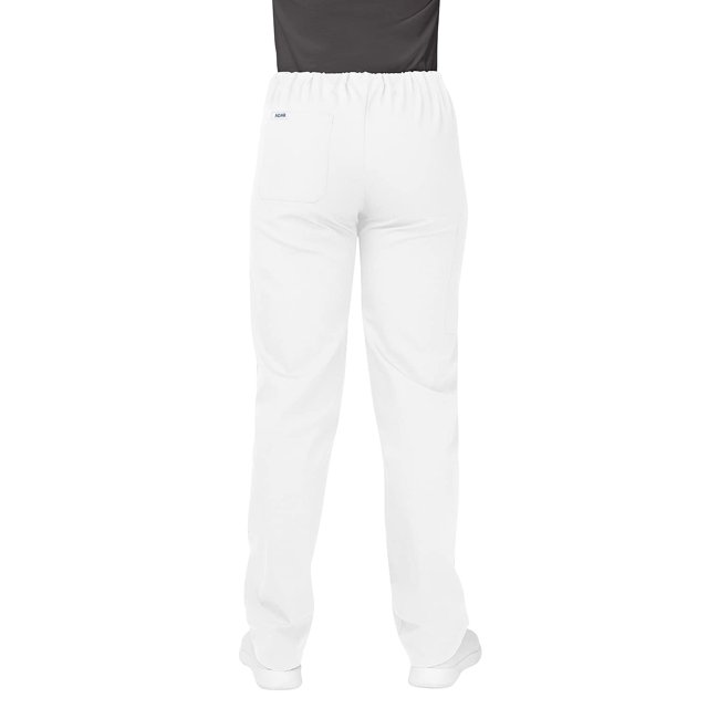 Adar Universal Unisex Scrub Set - Unisex V-Neck Scrub Top & Tapered Drawstring Scrub Pants