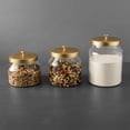 thumbnail image 2 of Ensemble de pots en verre 3 pièces Thyme & Table, 2 of 5