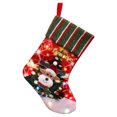 thumbnail image 2 of Vaidha LED Illuminated Large Christmas Stocking Christmas Decorations, 2 of 2