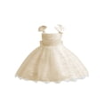 thumbnail image 1 of QIPOPIQ Robe de Fête de Vacances Grande/petite Fille Fleur Dentelle Ligne A Mariage Fête Robes Enfants Concours Anniversaire Robe Formelle Liquidation, 1 of 4