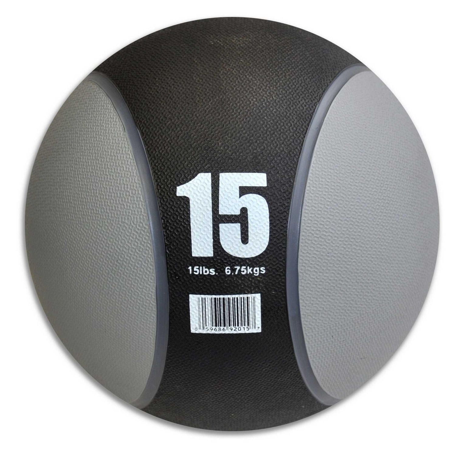 Ensemble de ballons médicinaux en caoutchouc Iron Body Fitness Deluxe, 8 lb et 15 lb