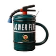 thumbnail image 1 of CJiaWei Funny Fire Extinguisher Ceramic Mug Interesting Design Large Capacity Cup With Lid And Spoon Novel And Funny, 1 of 6