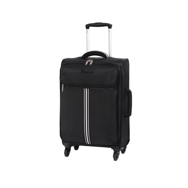 it luggage GT Lite 21 Pouces Valise Cabine Souple à Coque Souple Orientée vers l'Avant 21.5 x 14 x 7.9 Pouces (54.6 x 35.7 x 20 cm) avec Quatre Roues à 360°, Poignée Supérieure Télescopique et Poignées de Préhension, Poche avant à Glissière; Poches Intérieures en Maille et Antidérapantes et Deux Sangles de Retenue. Convient aux Fins de Semaine Ou aux Voyages d'Affaires.