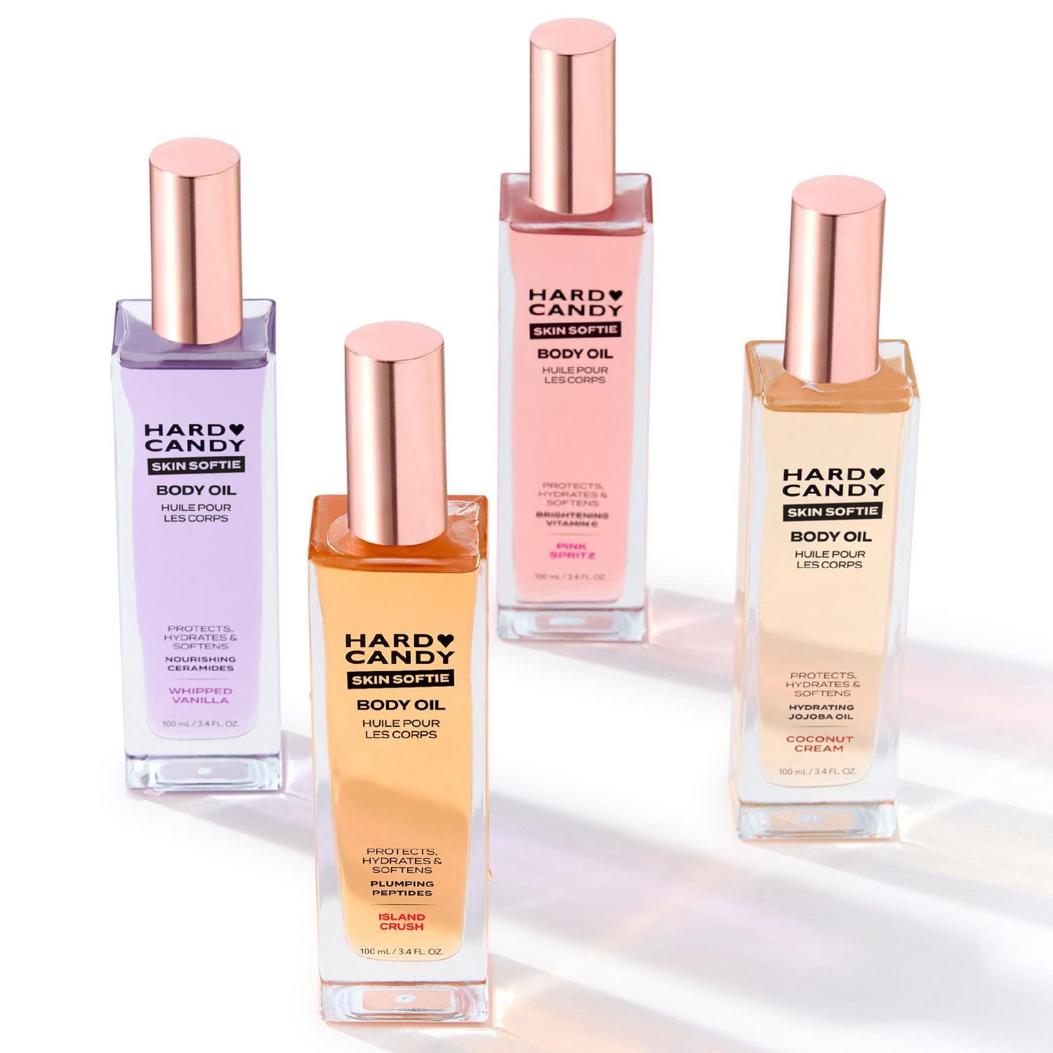 Hard Candy Huile nourrissante pour le corps, Coup de foudre sur l'île