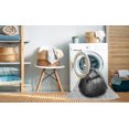 thumbnail image 2 of Ahgly Tapis Rectangulaire Lavable en Machine Intérieur Transitionnel Gris Carbone, 8 Pieds x 10 Pieds, 2 of 7