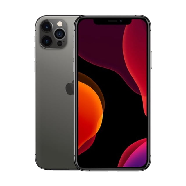 Restauré Apple iPhone 12 Pro - Déverrouillé Tout Opérateur - 128 Go Graphite (Remis à Neuf)