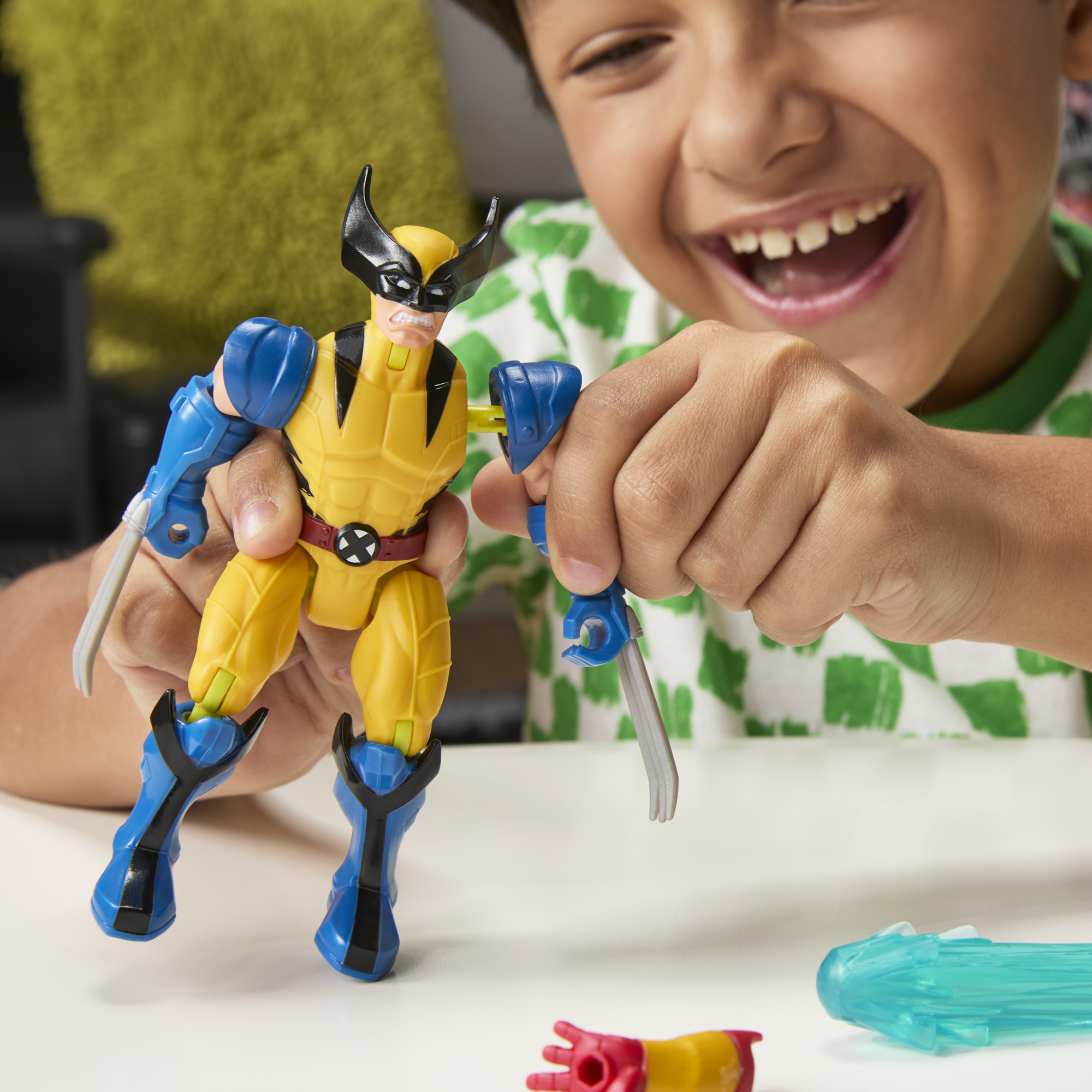 MixMashers Marvel Avengers, figurine Wolverine à mélanger et combiner (12 cm), jouets Avengers