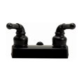 thumbnail image 1 of Dura Faucet Faucet DF-SA100C-MB Classical Series; Used For RV Shower; 2 Valve; Single Piece Wall Mount; Lever Classical Handle; Bisque Parchment/Plastic; 2 Hole Application; 4 Inch Center Distance, 1 of 8