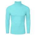 thumbnail image 5 of INSPIRE CHIC Men's Pullover Turtle Neck Long Sleeves Stretchy Slim Fit Tops, 5 of 5