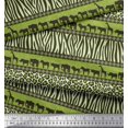 thumbnail image 3 of Soimoi Viscose Chiffon Fabric Animal Skin & Animals Group Decor Fabric Printed Yard 42 Inch Wide, 3 of 3