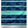 thumbnail image 1 of Soimoi Rayon Fabric Stripe & Paisley Print Sewing Fabric Yard 56 Inch Wide, 1 of 3