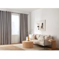 thumbnail image 2 of Bouclair Rideau Occultant en Chambray Beige 52x96 Po (132x244 cm), 2 of 10