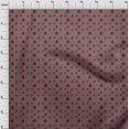 thumbnail image 3 of oneOone Viscose Jersey Dusty Brown Fabric Red Insect Sewing Craft Projects Fabric Prints By Yard 60 Inch Wide, 3 of 5