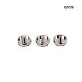 thumbnail image 4 of Wweixi 3 Pieces Trumpet Button Replacement Universal Repair Component Small Metal Music Playing Fingers Keys Brass Instrument Component  Type 1, 4 of 6