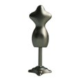 thumbnail image 1 of lionlar Doll Dress Form Cloth Gown Alloy Display Support Holder,Mannequin Model Stand Gray, 1 of 9