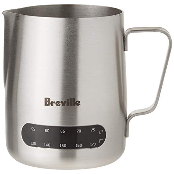 Breville Pichet à Lait en Acier Inoxydable à Contrôle de Température, Capacité de 16 Oz, BES003TG
