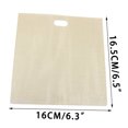 thumbnail image 2 of Agiferg Toaster Bags Bread Bags Reusable For Grilled Cheese Sandwich Non-Stick Heat Resistant, 2 of 5