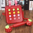 thumbnail image 3 of CHUANK Rotary Phone Toy - Retro Style Hand-eye Coordination Wear Resistant Single Line Emergency Desk Phone, 3 of 8