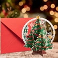 thumbnail image 1 of Dvkptbk Christmas Greeting Cards with Envelopes Three Dimensional Christmas Cards with Envelopes Christmas Greeting Cards Ornament Christmas Decorations, 1 of 6