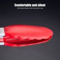 thumbnail image 4 of Pinces de Cuisine, Pinces de Service pour Aliments Sûrs pour la Cuisson Rouge, Noir, 4 of 8