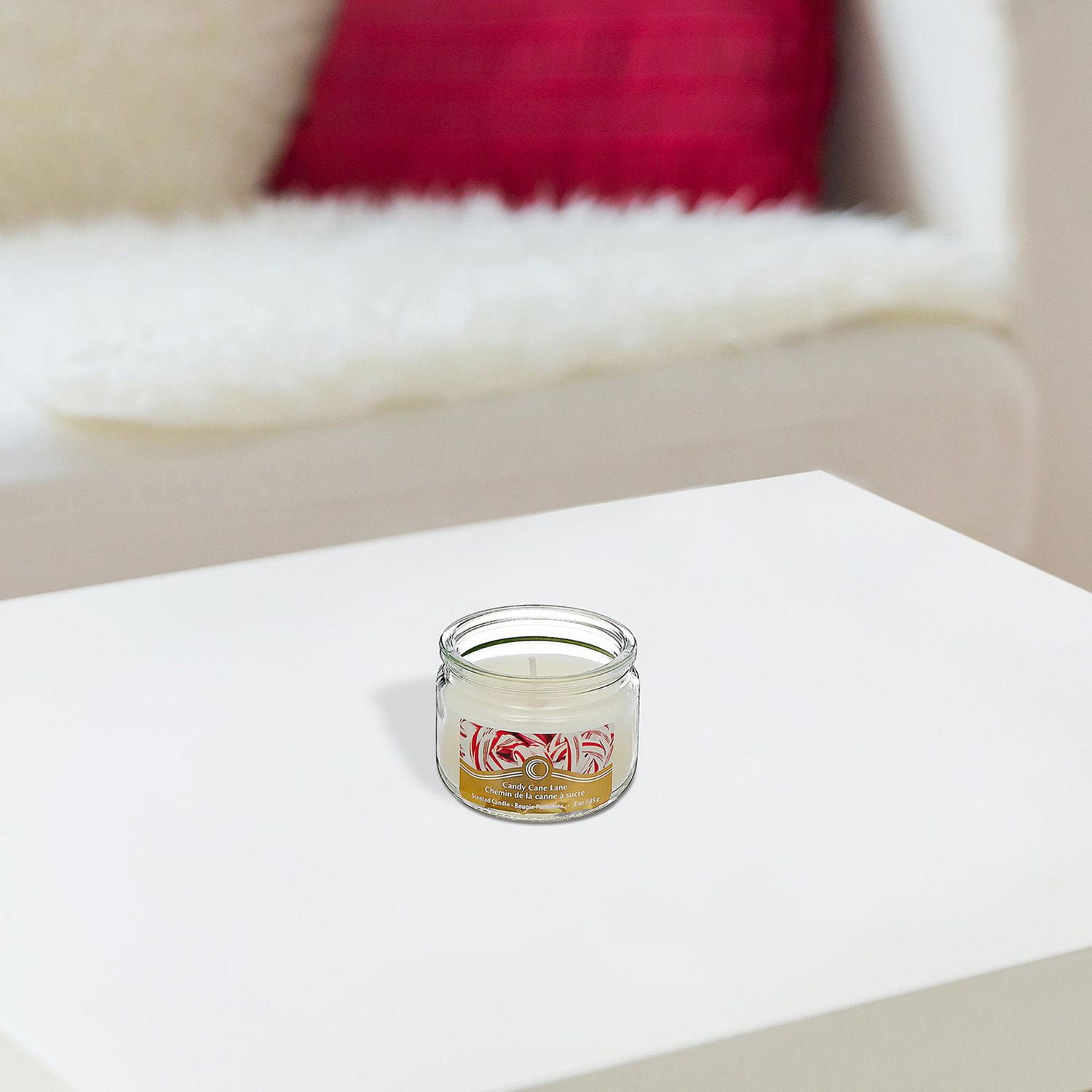 Christmas 3 Oz Oz Parfumés Bandle Candle Candy Cane Lane - Ensemble De 4