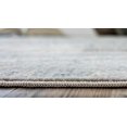 thumbnail image 2 of Unique Loom 3127129 2 ft. 7 in. x 6 ft. Paris Willow Runner Rug, Gray, 2 of 2