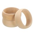thumbnail image 1 of Unique Bargains Wooden Bangle Bracelet, 3 Pack 81mm - Log Retro Macrame Rings, Unfinished Smooth Wooden Rings for Crafts, 1 of 6