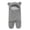 Gris, variante sur Couverture Emmaillotage Bébé Enveloppe Mignonne Nouveau-Né Sommeil Ourson Douce Portable Emmaillotage Couverture de Réception Peluche Idéale pour Nourrisson Bébés Garçons Filles