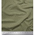 thumbnail image 1 of Soimoi Modal Satin Fabric Leaves & Berries Shirting Fabric Prints by Yard 42 Inch Wide, 1 of 3