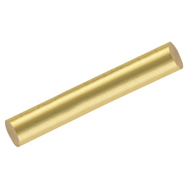 1pcs Brass Rods 13/16 Inch x 4 Inch Brass Solid Round Stock Lathe Bar for Knife Handles Pin DIY Craft Model Plane